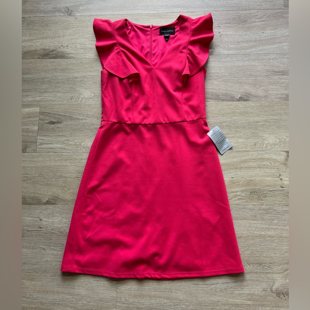NWT Donna Morgan Hot Pink Dress